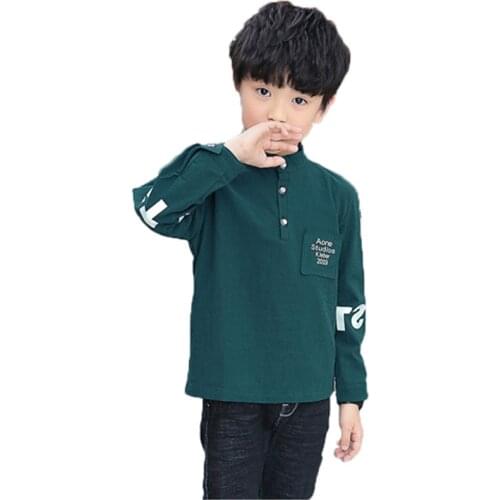 Kids Clothes Shirt Childrens Long Sleeve Shirt for Boys Fall Clothes for Kids 4 5 6 7 8 9 10 11 12 Years Old