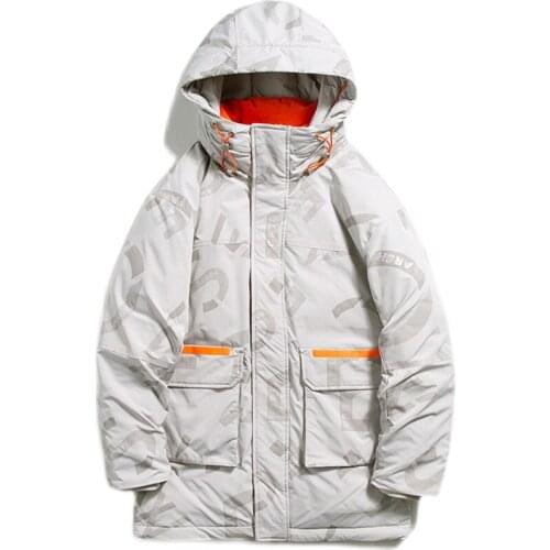 MUZISHA Men's Long Down Jackets