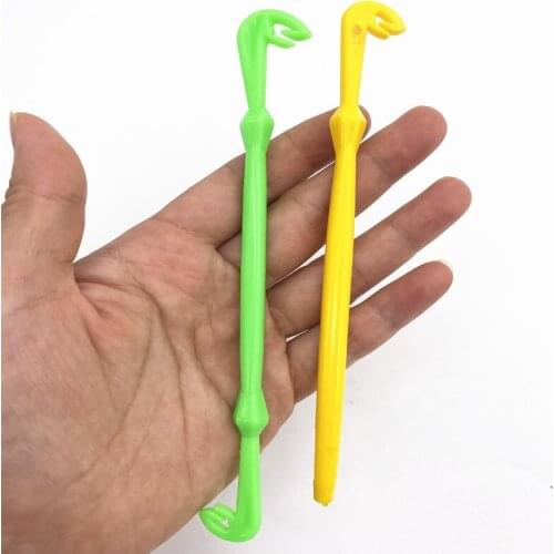2Pcs Fly Fishing Hook Loop Tyer Disgorger Fly Tying kit Fishing Tool Tie Fast Knot Fly Line Tier Fishing Detacher Device