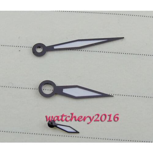 Casual green watch hands stainless steel for ETA 6497 6498 movement watch hand