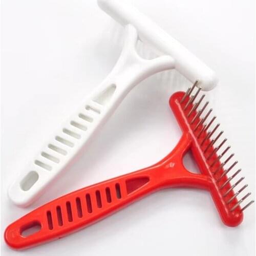 Stainless Steel knotted comb for dog and cat hairdressing products