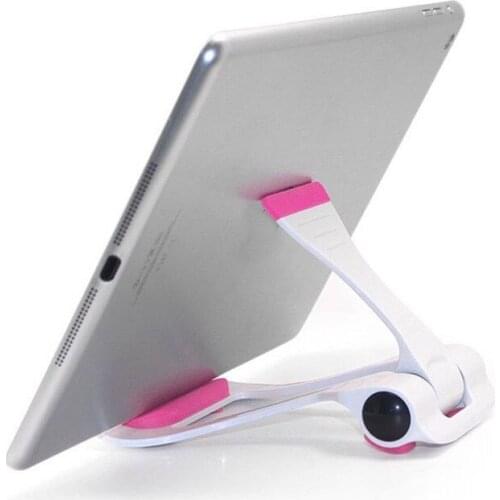 Universal Tablet PC Holder Foldable Adjustable Angle Desk Phone Holder Stand Flexible for Samsung iPad Tablet PC 13*10*2.5cm