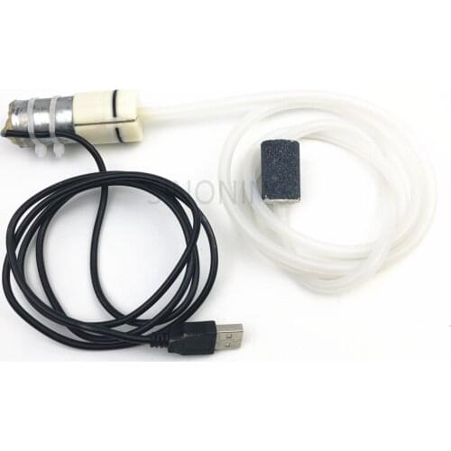 USB air pump DC 6V DIY fish tank oxygen pump Fishing toy