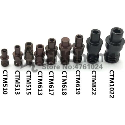 10PCS CTM510 CTM513 CTM515 CTM613 CTM617 CTM618 CTM619 CTM822 CTM1022 CNC lathe Tools Center pin Arbor Accessories Screw Pins