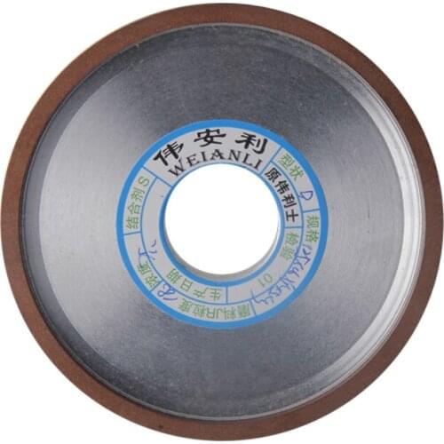 125*16*32*5*3mm Grinding Wheels 150/180/240/320 Grits Diamond Grinding Dish For Carbide Milling Cutter Abrasive Tool