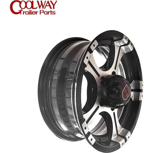 14 Inch X 5.5J Alium Trailer Rim 5 -114.3 Car Bolt Pattern Capacity 1030KG Caravan Boat RV Parts Accessories