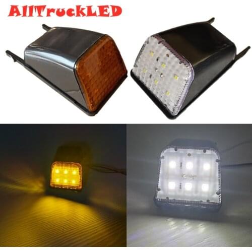 2pcs For European Volvo Truck Led Sun Visor Lamp 20398824 20425484 Replacement For Volvo Truck FH FM NH FH12 FH16 FM9 top Lamp