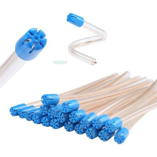 50pcs Dental Disposable Saliva Ejector Aspirator Tube Oral Care Dentist Low Volume Suction Tips Dentistry Clinic