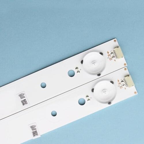 7pcsBrand new original Hisense LED43EC200 light strip SVH420AA7-4LED-REV02 4 light 40.2CM