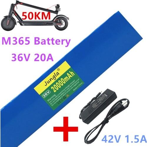 2021 10S3P 36V 20000mAH Scooter Battery Pack for XIAOMI M365 Battery Pack , Electric Scooter battery+Charger