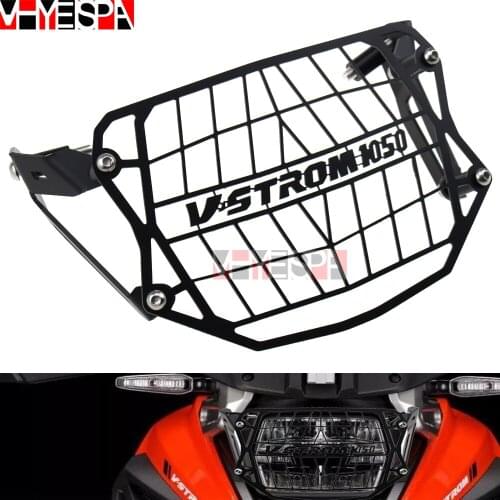Aluminum Motorcycle Headlight Guard Grille Protective Cover For SUZUKI V-Strom DL 1050XT DL1050XT 2020 2021