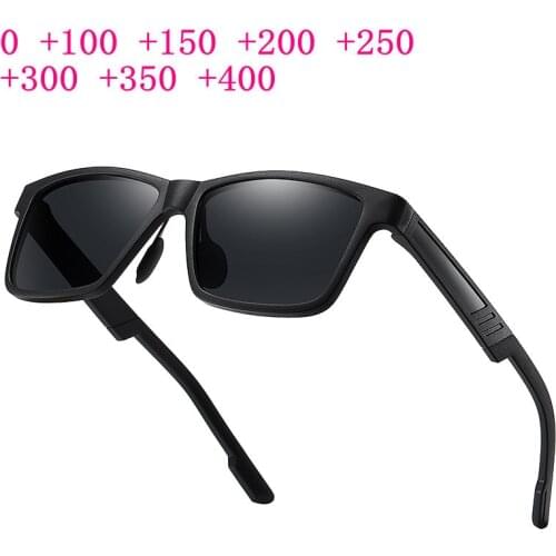 Bifocal Reading Glasses Men See Near Reader See Far Gray Sunglasses Men Presbyopia Can Custom With Cylinder Degree NX