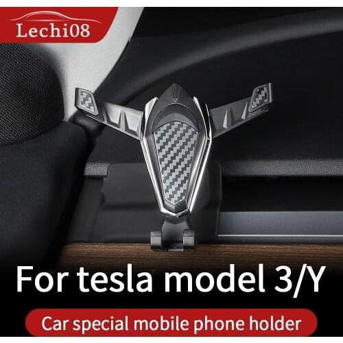 Phone holder for Tesla model 3 accessories/car accessories model 3 tesla three tesla model 3 tesla model y /accessoires model3