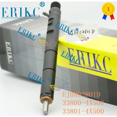 4PCS EJBR02801D 33801-4X500 Diesel Injector Nozzle 33800-4X500 Common Rail Injector NozzleEJBR 02801D for Euro3 HYUNDAI KIA