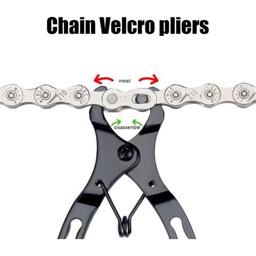 Bicycle Chain Pliers Quick Release Link Tool MTB Mountain Road Bike Magic Buckle Clamp Removal Installation Cycling Accessories