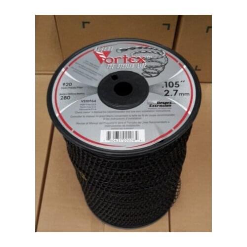 Thread coil silent NYLON VORTEX brushcutter 2.7 MM X 280 meters