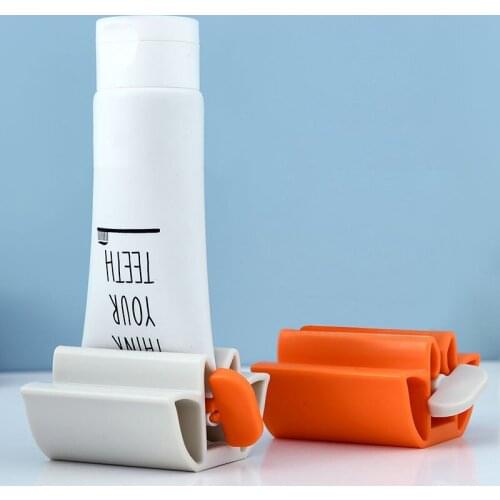 Cosmetics Rolling Squeezing Tools Toothpaste Squeezer Holder Ointment Tube Facial Cleanser Dispenser Oral Care Bathroom Supplies