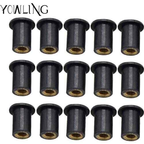M5 5MM Motorcycle Windscreen Well Nuts Screw Bolt Blind Fastener for KAWASAKI NINJA 250R Z125 NINJA 300r ZX6R/636 ZX10R Z750R