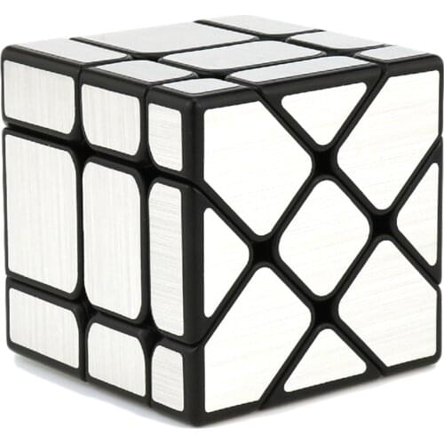 MoYu Fisher Cube 3x3x3 Speed Puzzles Mirror Magic Cube Cast Coated Learning Educational Toys For Children Kids Cubo Magico