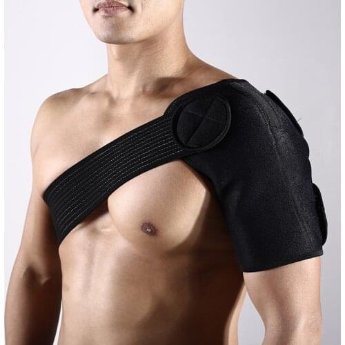 CHAOBA SHOULDERPAD 1PCS Back Support Adjustable Bandage Protector Reinforced Functional-training-equipment Single Shoulder Strap