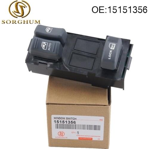 15151356 New Power Window & Door Lock Switch LH for GMC Chevy 1500 Pickup Truck 2000-2005