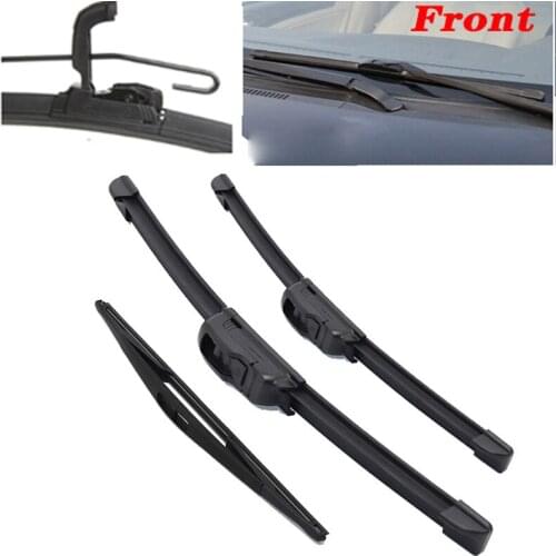 Car Front & rear Windshield Windscreen Wiper Blades For Opel Astra G Hatchback 1998-2004