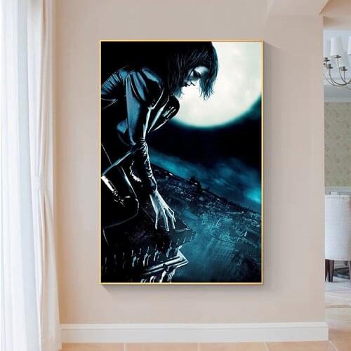 SP127 Silk Cloth Wall Poster Kate Beckinsale Underworld TV play Art Home Decoration Gift