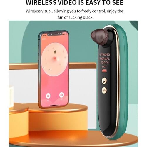 Visible Blackheads Remover Home Suction Blackhead Electric Vacuum Acne Beauty Instrument Pore Cleaner