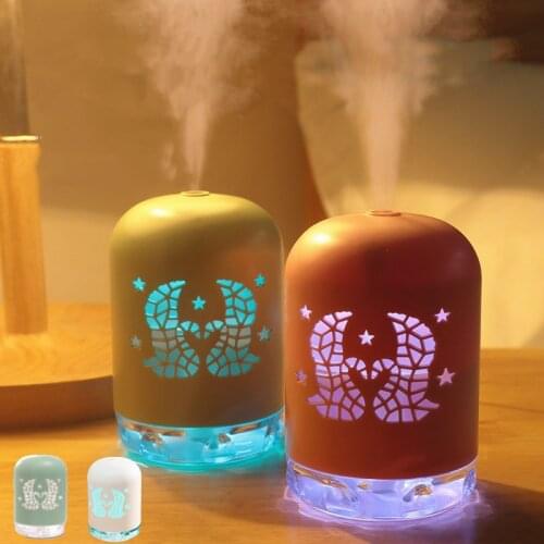 1PC Air Humidifier Ultrasonic Aroma Essential Oil Diffuser Mini Car USB Fogger Mist Maker Diffusers Air Fresher For Home Office