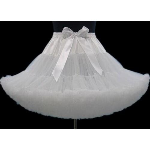Gothic Lolita Skirt Petticoat Vintage Dress Bustle Tutu Skirt Cute Underwear Dress Ball Gown Tutu Skirt Underskirt Women