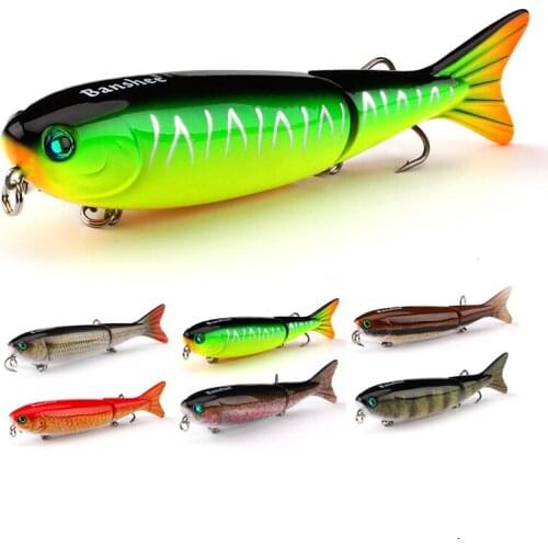 2pcs Robotic Swimbait Fishing Lures 21g/12.7cm Bait Wobblers 2-Segement Floating Bionic VIB Crankbait Saltwater Freshwater Pesca