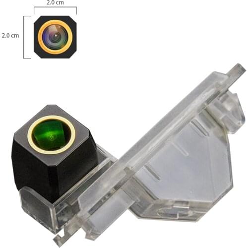 Misayaee Golden HD Car Rear View Reverse Camera Plate Light for Mitsubishi ASX RVR Outlander Sport CS6 Citroen C4 Aircross Peuge
