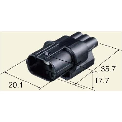 For sumitomo 3 pin HX .040 male waterproof automotive connector 6188-4739