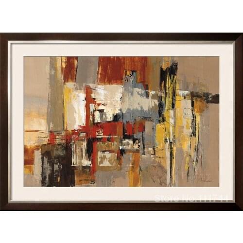 Canvas art abstract Melody for Guitar and Sax Silvia Vassileva Paintings home decor Handmade High quality