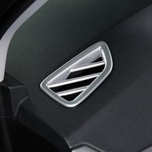 Lsrtw2017 Abs Car Dashboard Front Air Vent Outlet Chrome Cover for Chevrolet Orlando Onix 2018 2019 2020 2021 Accessories Auto