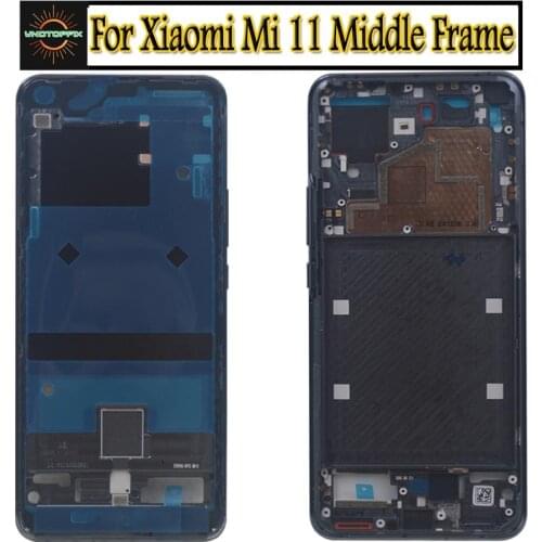 ORIGNAL Middle frame For Xiaomi Mi 11 LCD Middle Frame Bezel Middle Plate Cover Repair Part For Xiaomi Mi 11 middle frame