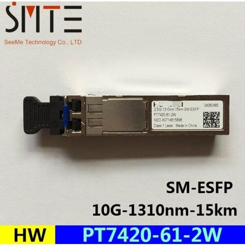 Original HW PT7420-61-2W 2.5G-1310nm-15km-ESFP fiber optical transceiver