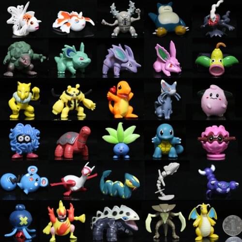 Pokemon Tangela Golem Action Figure Weepinbell Snorlax Darkrai Pinsir Sentret Pocket Monster Figurines Collections