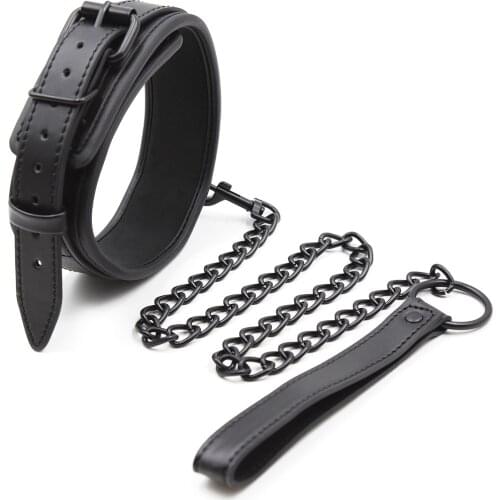 Sexy Adjustable Leather Handcuffs Sex Toys Woman Couples Hang Buckle Link Bandage Restraints Exotic Accessories -40
