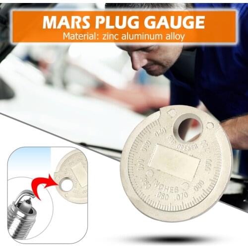 Spark Plug Gap Gauge Currency-Type Ignition Caliber Gage Feeler Measuring Tool Portable Measure Accurately Tools