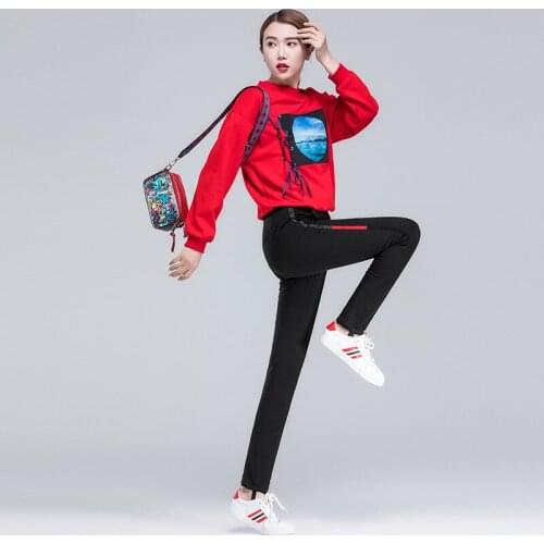 Skinny jeans woman high waist boyfriend jeans for women ladies denim plus size 2019 spring summer washed black elastic casual