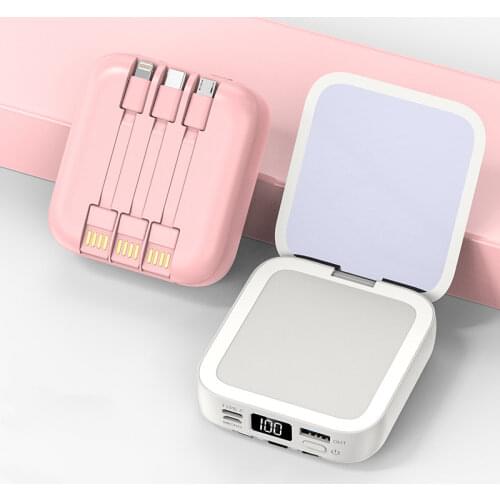 THE MIRROR, smart mirrow, SKIN CARE TOOL, magic mirror, pocket mirror, mobile power bank with charging cable