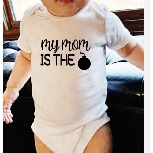 Newborn Girl Winter Jumpsuits Cotton Clothes for Boys Toddler Romper Summer Long Short Sleeve Infant Clothing Mom Printed