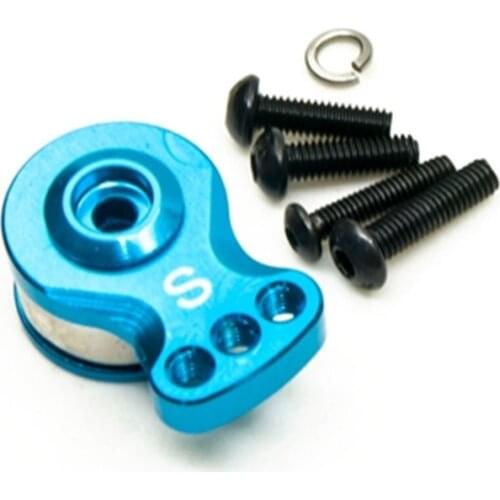 25T Teeth Tooth Half Servo Arm Horn for 1/8 1/10 RC Car Boat FUTABA/SANWA/TACTIC/ACOMS/TAMIYA/AITEC/TRAXXAS/SAVOX,13mm Blue