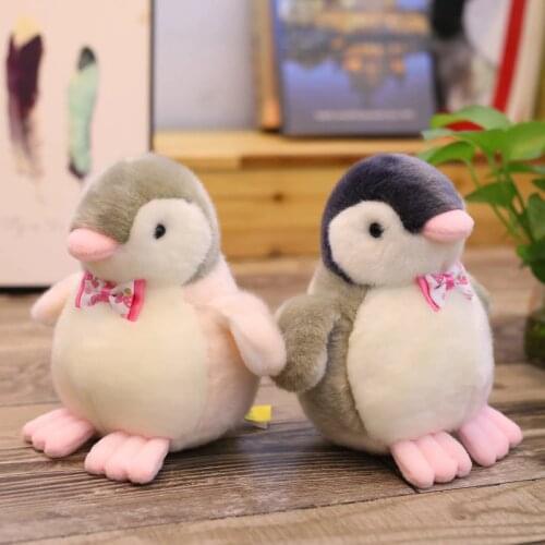 13cm Cute Soft Penguin Plush Toys Staffed Cartoon Animal Doll Fashion Toy for Kids Baby Lovely Girls Christmas Birthday Gift