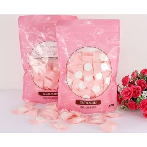 20/50/100pcs Compressed Travel Cotton Towel Magic Towel Portablecamping Face Towel Napkin Outdoor Sports Cleaning Wipes