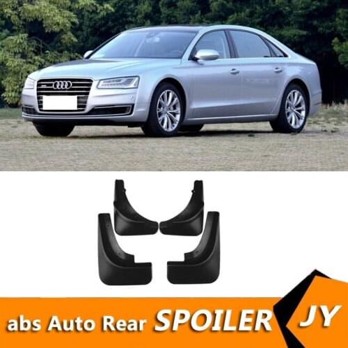 For Audi A8 2011-2017 Mudflaps Splash Guards Front With the color and rear Mud Flap Mudguards Fender Modified special