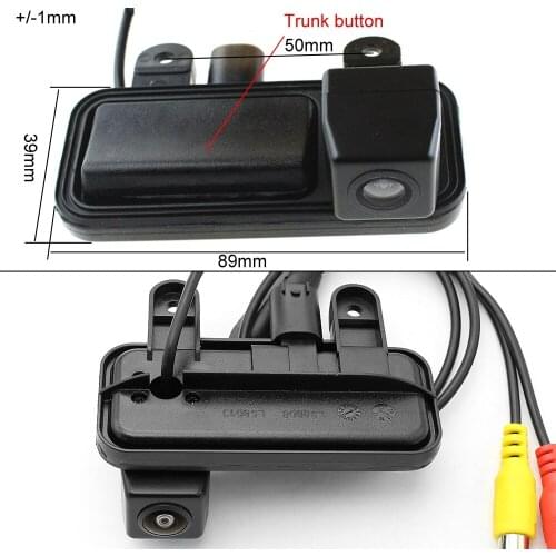 For Mercedes Benz B Class W246 B180 B200 12-15 Trunk Handle Car Rear View Camera reverse Backup Parking Camera Night Vision HD