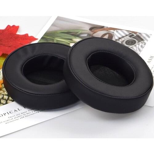 110mm Round Thickened Universal Earpads Earphone Sleeve Earmuff Headset Soft Sponge Cover Leather Ear Pads Case Ew