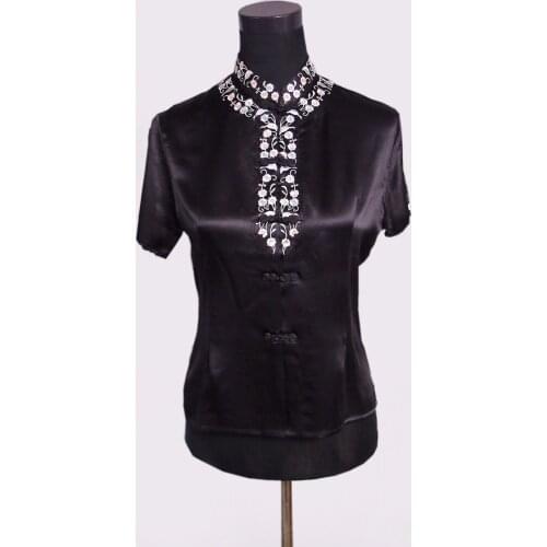 LOVILK Women's Shirts With Embroidery